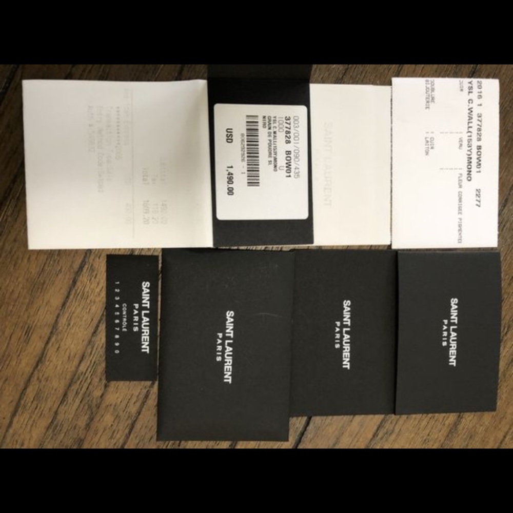 YSL wallet on chain medium - Picture 8 of 8